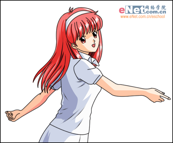 Photoshop打造心跳回忆美女诗织(4)