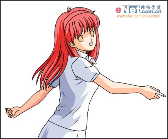 Photoshop打造心跳回忆美女诗织(4)