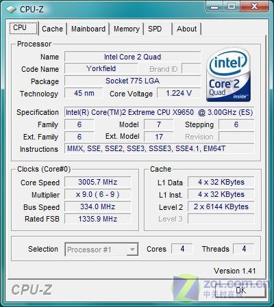 ȫ���׿�45nm���漶�ĺ���CPU����ǰհ