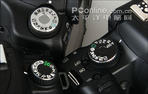 三机模式转盘对比,50d(上),d90(下),450d(右)