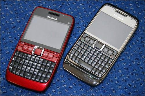 三代同堂 诺基亚E63/E71/E61i对比图赏