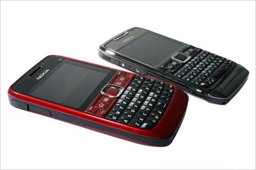 三代同堂 诺基亚E63/E71/E61i对比图赏