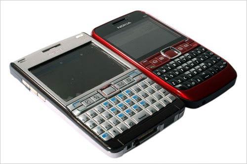 三代同堂 诺基亚E63/E71/E61i对比图赏