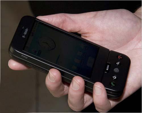 点击查看本文图片 Google G1 - 摸到你Happy 08火爆触摸屏手机全推荐