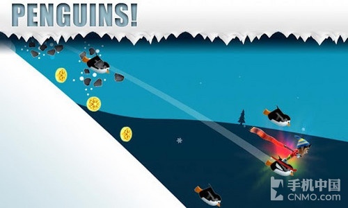 移植跑酷精品 滑雪大冒险Android版试玩 