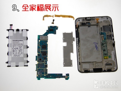 做工精细考究 三星p3100内部拆机解析
