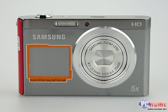 智能双屏乐分享 三星dv300f外型详解