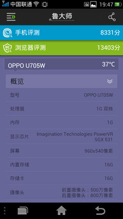 OPPO Ulike 2联通3G版评测