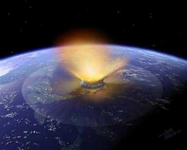 科技时代_1.6亿年前两颗小行星相撞导致恐龙灭绝(图)