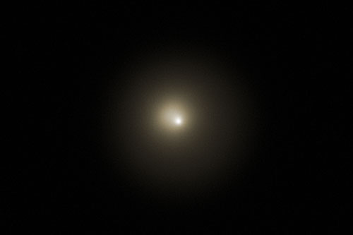 科技时代_图文：10月25日美国纽约出现的霍姆斯彗星