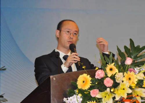 杭州华三通信市场总监廖旭东演讲