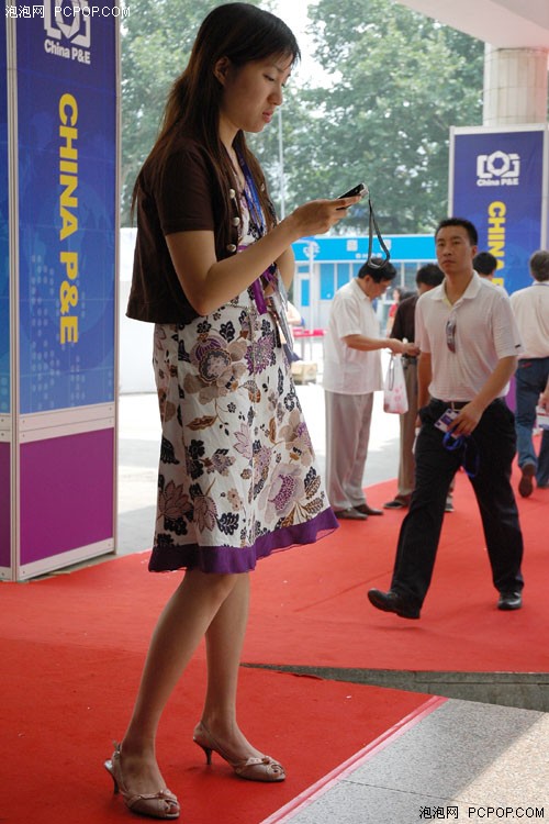 P&E 2007:现场抓拍美女大图之索尼篇_数码