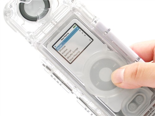 苹果防水配件亮相 给iPod nano穿雨衣_数码