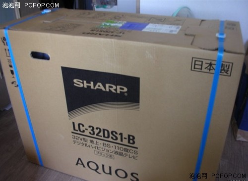 台湾牛人实拍 夏普32吋1080P液晶电视_数码