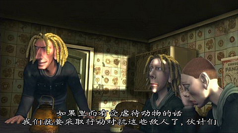 越狱的老前辈 搭配另类变态动画片(5)_数码