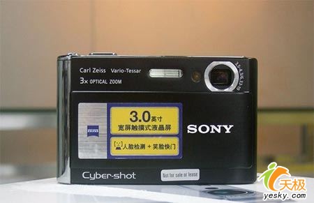 3寸大屏不丢脸 索尼卡片T70平价上市_