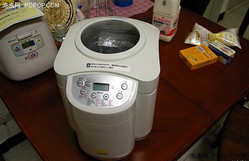 懒人专用 全自动面包机烤制之全过程_数码