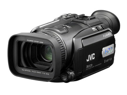 高清硬盘摄像机 JVC HD7AC送专业刻录机_数