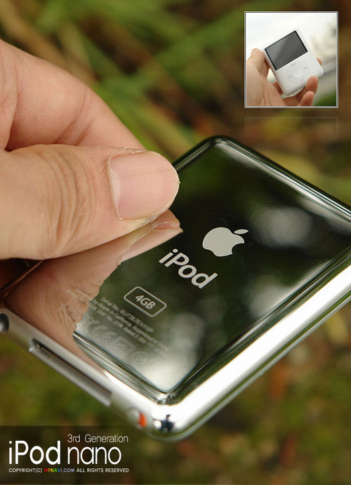 美轮美奂6.5mm超薄iPod新nano美图