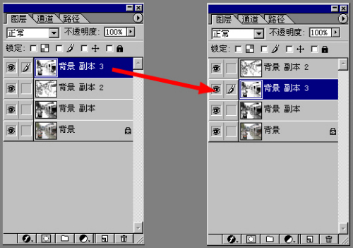 Photoshop�򵥴���һ��ˮīɽˮ��(4)