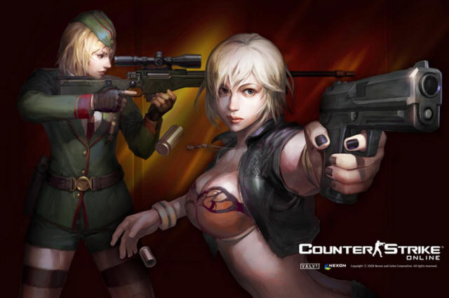 韩服《cs online》首位女性角色登场