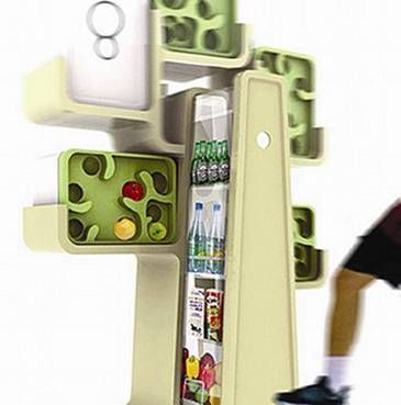 创意无止境 五款造型最怪异的电冰箱_家电