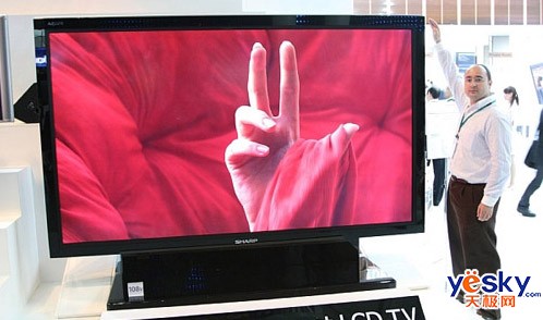 CEATEC 07:夏普推108寸超大屏液晶电视_家电