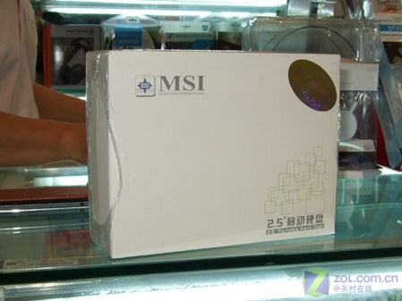 商务人士专用 微星80G移动硬盘售价550元_硬
