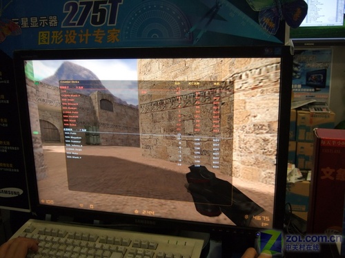 S-PVA面板 菜鸟用三星顶级27宽屏打CS_硬件