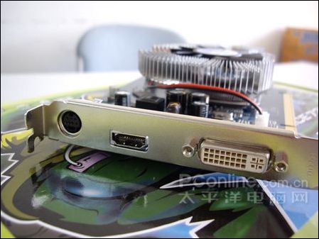 高清人人看 带HDMI接口影驰7300GT显卡到_硬