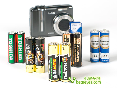 5号和7号一次性电池的横向比较