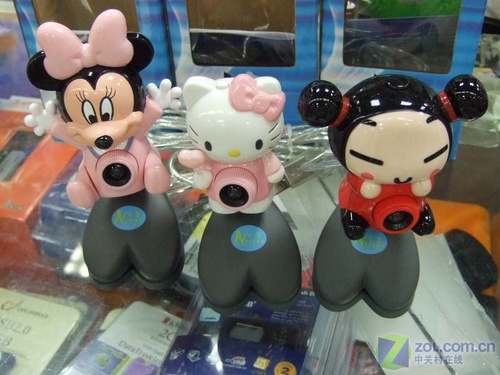 女生最爱 米老鼠卡通摄像头仅售89元_硬件