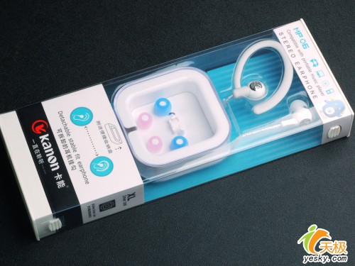 最IN的体验 卡能推出MP06可分离式耳勾耳塞_
