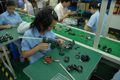 揭秘电子摄像头生产-参观奥尼电子工厂_硬件