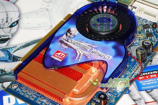 纯铜+热管 蓝宝石X1650GT显卡终破600大关_