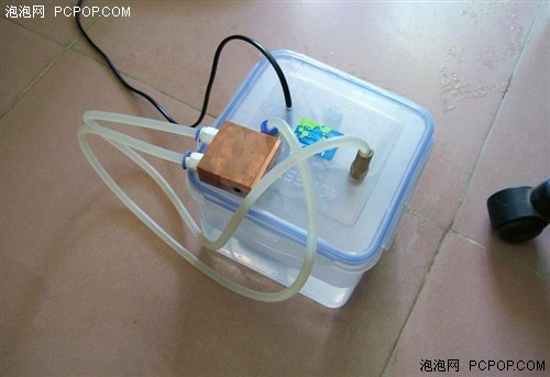 比风扇还便宜 网友100元不到自制水冷_硬件