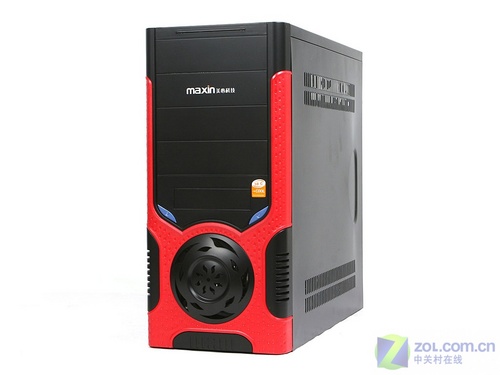 双程互动散热 评美心速腾301红黑机箱_硬件