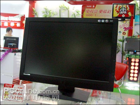 三星S-PVA屏! 24寸长城V247再次到货_硬件