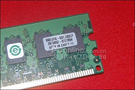 镁光d9颗粒 金士顿2g单根667内存970元到货