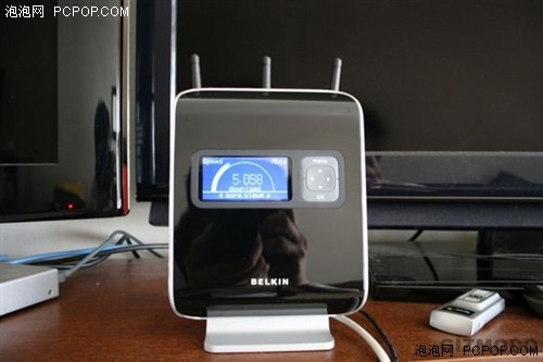 带迈速表的11n路由!贝尔金新品真机秀_硬件