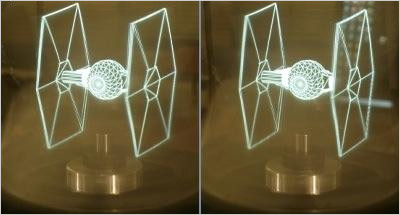 科幻成真 三维全息显示技术获成功_硬件