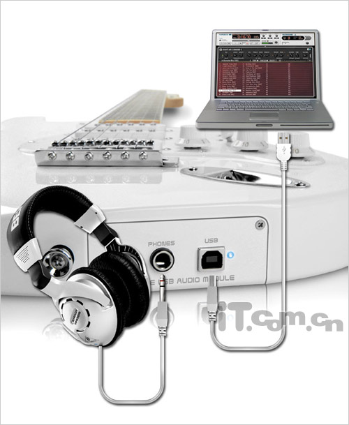 狂热摇滚 百灵达USB接口电吉他面世_硬件