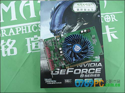 仅799元 铭瑄8600GT变形金刚珍藏版到货_硬