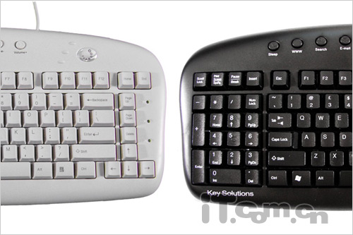 左手键盘英国市面推出左撇子键盘_硬件