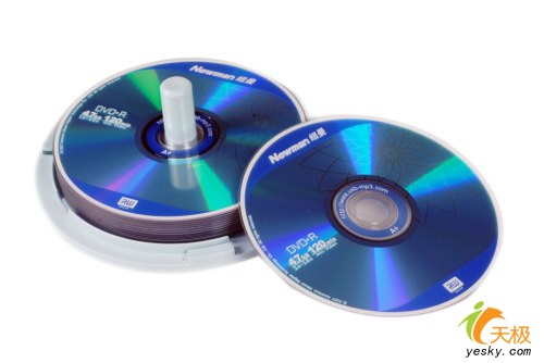 出身名门 纽曼环保16X DVD刻录光盘测试_硬