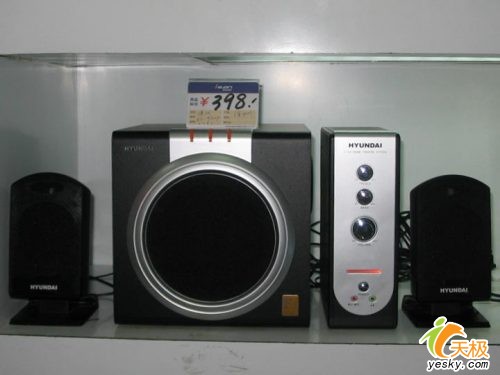 澎湃动力 现代独立功放2.1音箱F-9300F_硬件