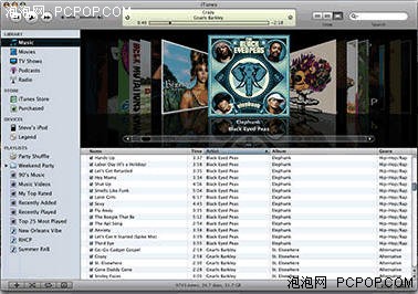 苹果热门音乐软件更新 iTunes v7.4版_硬件