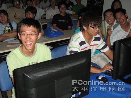 火爆!精英Intel 07年全国高校巡展之广州站_硬件