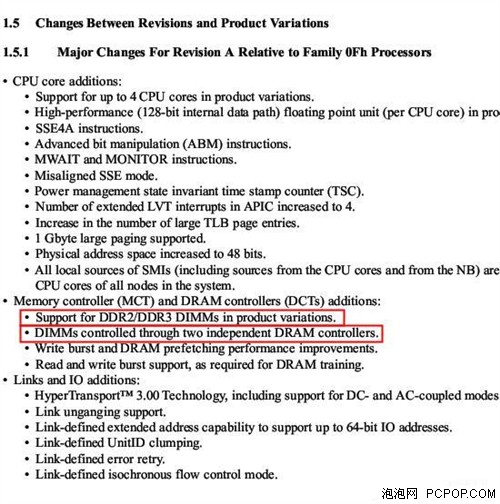 重现DDR2的命运AMDK10开始支持DDR3