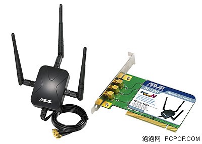 华硕发布新台式机用802.11n无线网卡_硬件